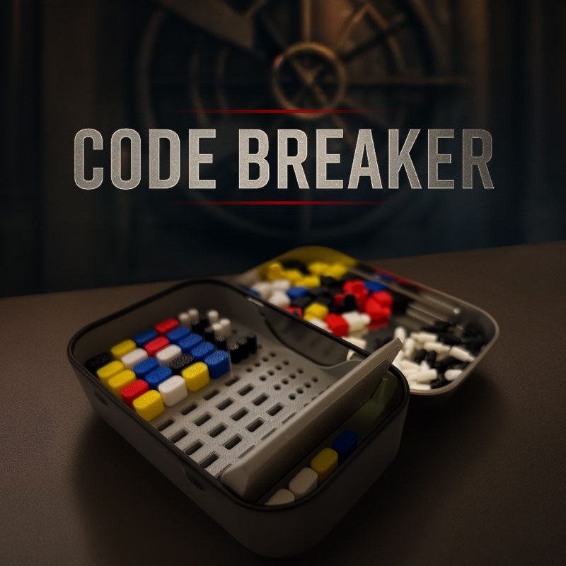 Code Breaker Game — pocket game in an Altoids-size tin