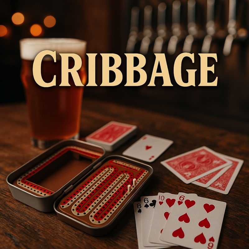 Cribbage Board — pocket game in an Altoids-size tin